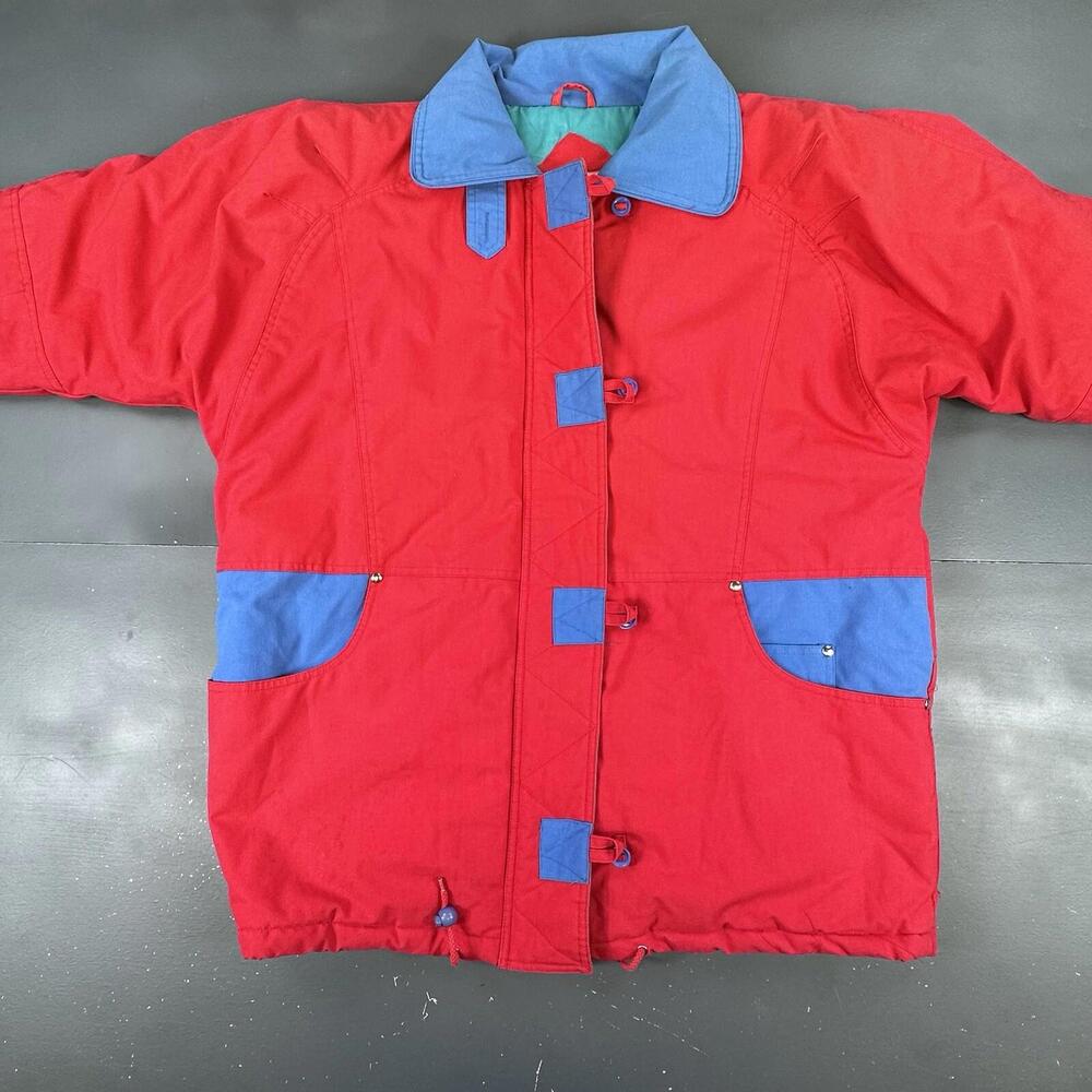 Vibrant Color Block Women's Ski Jacket